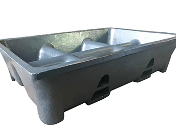 Quel matériau est utilisé pour les moules en fonte ?