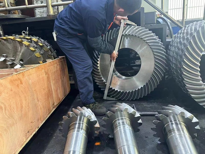 Petroleum Machinery Mixer Bevel Gear 4